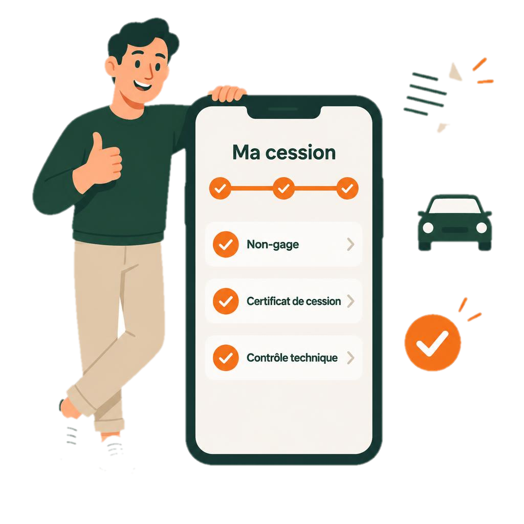 L'application Agence auto.market qui centralise les démarches de cession